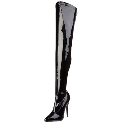 Pleaser Dom3000/b, Bottes femme Noir (Black), 37 EU - Publicité Pleaser Dom3000/b, Bottes femme Noir (Black), 37 EU - Publicité