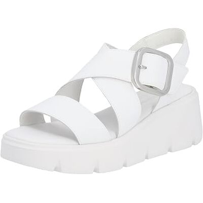 Rieker EVOLUTION Sandales pour femme, Blanc., 40 EU - Publicité Rieker EVOLUTION Sandales pour femme, Blanc., 40 EU - Publicité