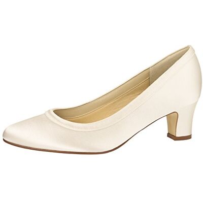 Rainbow Club Dames Ramona Escarpins, Ivory Creme GR. 38 (UK 5) - Publicité Rainbow Club Dames Ramona Escarpins, Ivory Creme GR. 38 (UK 5) - Publicité