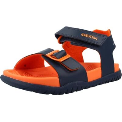 Geox J FUSBETTO BO Sandale, Royal/bleu marine, 35 EU - Publicité Geox J FUSBETTO BO Sandale, Royal/bleu marine, 35 EU - Publicité