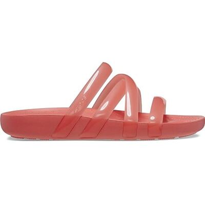 Crocs Splash Glossy Strappy Sandal 37-38 Eu Neon Watermelon - Publicité Crocs Splash Glossy Strappy Sandal 37-38 Eu Neon Watermelon - Publicité