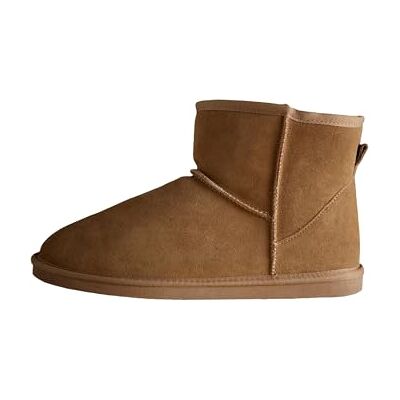 NEXT Homme Chaussons bottines Signature en daim avec doublure en fausse fourrure Marron fauve 43 - Publicité NEXT Homme Chaussons bottines Signature en daim avec doublure en fausse fourrure Marron fauve 43 - Publicité