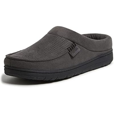 Dearfoams Homme Brendan Indoor/Outdoor Breathable Memory Foam Clog House Shoe with Wide Widths Chausson, Pavement perforé, Medium Large - Publicité Dearfoams Homme Brendan Indoor/Outdoor Breathable Memory Foam Clog House Shoe with Wide Widths Chausson, Pavement perforé, Medium Large - Publicité