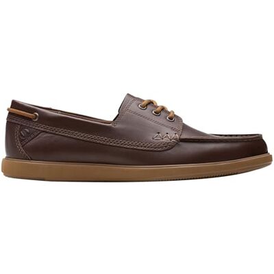 Clarks Homme Bratton Boat, Dark Brown, 39.5 EU - Publicité Clarks Homme Bratton Boat, Dark Brown, 39.5 EU - Publicité