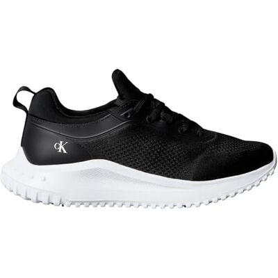 Calvin Klein Baskets Femme Eva Sock Mix avec Lacets, Noir (Black/Bright White), 37 - Publicité Calvin Klein Baskets Femme Eva Sock Mix avec Lacets, Noir (Black/Bright White), 37 - Publicité