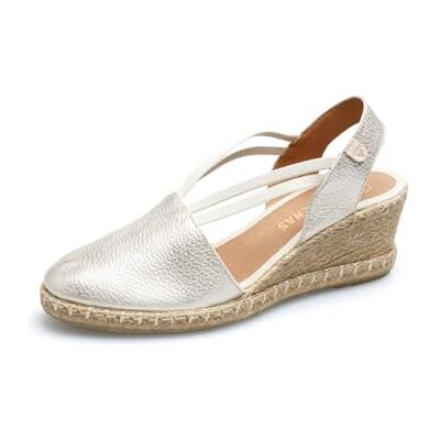 Espadrilles VERBENAS Maika Nucleo Femme Or 38 - Publicité Espadrilles VERBENAS Maika Nucleo Femme Or 38 - Publicité