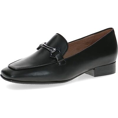 CAPRICE Mocassins sans Talon Memotion en Cuir élégants Largeur G, Noir (Black Nappa), 39 EU - Publicité CAPRICE Mocassins sans Talon Memotion en Cuir élégants Largeur G, Noir (Black Nappa), 39 EU - Publicité