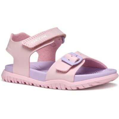 Geox Fille J Sandal Fusbetto Gi, Lt Pink Lilac, 33 EU - Publicité Geox Fille J Sandal Fusbetto Gi, Lt Pink Lilac, 33 EU - Publicité