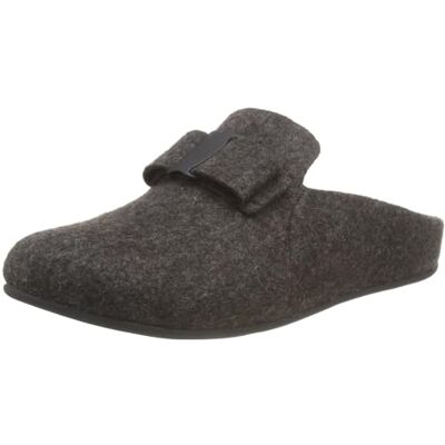 Fitflop Shuv Cushy Pantoufles en feutre pour femme, tout noir, 43 EU - Publicité Fitflop Shuv Cushy Pantoufles en feutre pour femme, tout noir, 43 EU - Publicité