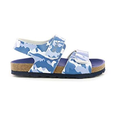 Kickers Summerkro, Sandales Garçon, Bleu Clair, 31 - Publicité Kickers Summerkro, Sandales Garçon, Bleu Clair, 31 - Publicité