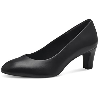 Tamaris Escarpins femme à talon bloc cuir noir 41 EU - Publicité Tamaris Escarpins femme à talon bloc cuir noir 41 EU - Publicité