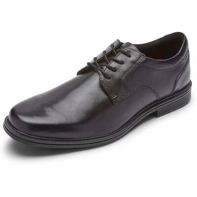 Rockport Homme Robinsyn Waterproof Plain Toe Tissu Oxford, Noir, 41 EU Large - Publicité Rockport Homme Robinsyn Waterproof Plain Toe Tissu Oxford, Noir, 41 EU Large - Publicité