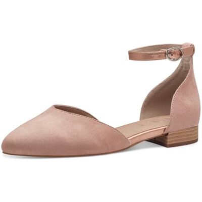 Jana Ballerines Femme avec Bride réglable Vegan, Rose Comb, 37 EU - Publicité Jana Ballerines Femme avec Bride réglable Vegan, Rose Comb, 37 EU - Publicité
