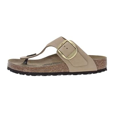 Birkenstock Gizeh BIG Buckle (Nubuck) Sandalo Infradito da Donna 39/Sandcastle-L - Publicité Birkenstock Gizeh BIG Buckle (Nubuck) Sandalo Infradito da Donna 39/Sandcastle-L - Publicité