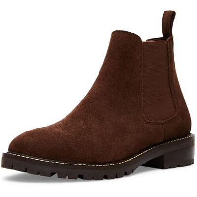 Steve Madden Femme Leopold Bottine Chelsea, Daim Marron, 37 EU - Publicité Steve Madden Femme Leopold Bottine Chelsea, Daim Marron, 37 EU - Publicité