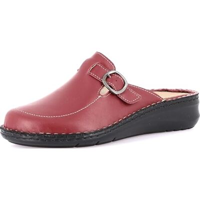 GRÜNLAND GRUNLAND-DAMI-Chaussons Confort Bout fermé en cuir véritable, Semelle intérieure amovible en liège et cuir, Semelle Conforma et coutures faites main - Publicité GRÜNLAND GRUNLAND-DAMI-Chaussons Confort Bout fermé en cuir véritable, Semelle intérieure amovible en liège et cuir, Semelle Conforma et coutures faites main - Publicité