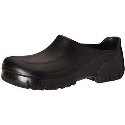 Birkenstock A 640 Noir avec Embout en Acier PU (Polyurethan) - Publicité Birkenstock A 640 Noir avec Embout en Acier PU (Polyurethan) - Publicité