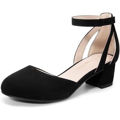 DREAM PAIRS Ballerines Filles à Talon Bloc Mary Jane Chaussures de Princesse Confortables pour Fête Soirée,Size 31,Noir,KKUMPU2501 - Publicité DREAM PAIRS Ballerines Filles à Talon Bloc Mary Jane Chaussures de Princesse Confortables pour Fête Soirée,Size 31,Noir,KKUMPU2501 - Publicité