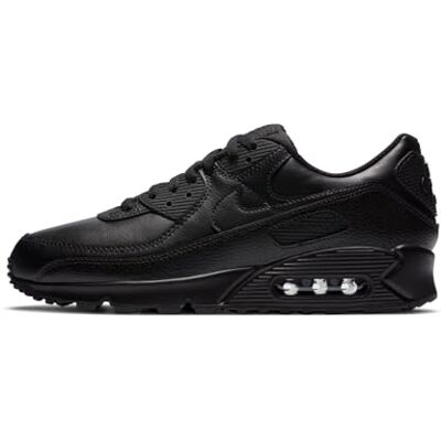 Nike Homme Air Max 90 LTR Sneaker, Black/Black-Black, 47 EU - Publicité Nike Homme Air Max 90 LTR Sneaker, Black/Black-Black, 47 EU - Publicité