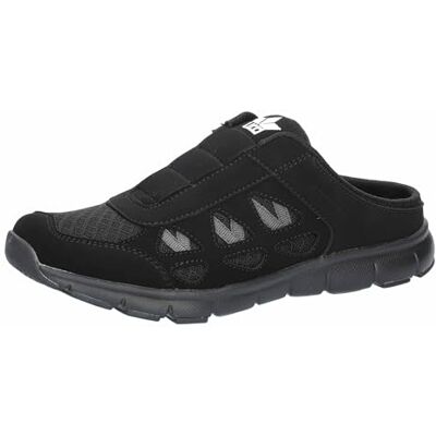 Brütting Lico Femme Spiridon Sabot, Noir/Blanc, 42.5 EU - Publicité Brütting Lico Femme Spiridon Sabot, Noir/Blanc, 42.5 EU - Publicité