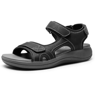 DREAM PAIRS Sandales de Sport pour Femmes Confortable avec des Brides Réglables Sandale de Extérieur Décontractées,Size 40.5,Noir,DWUMST2503 - Publicité DREAM PAIRS Sandales de Sport pour Femmes Confortable avec des Brides Réglables Sandale de Extérieur Décontractées,Size 40.5,Noir,DWUMST2503 - Publicité