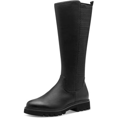 Jana bottes femme avec fermeture éclair vegan, Black, 37 EU - Publicité Jana bottes femme avec fermeture éclair vegan, Black, 37 EU - Publicité