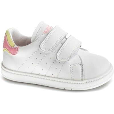 Pablosky Bébé Fille Sax Basket, Blanc, 21 EU Large - Publicité Pablosky Bébé Fille Sax Basket, Blanc, 21 EU Large - Publicité