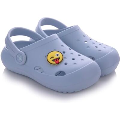 LEMIGO Lemigoose Sabots légers pour enfant en EVA avec épingle Chaussures de jardin Chaussons de bain Chaussures de jardin Chaussons de bain G 23-36 EU , bleu, 25/26 EU - Publicité LEMIGO Lemigoose Sabots légers pour enfant en EVA avec épingle Chaussures de jardin Chaussons de bain Chaussures de jardin Chaussons de bain G 23-36 EU , bleu, 25/26 EU - Publicité