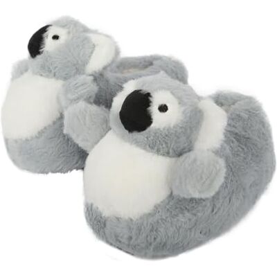 A2Z 4 Kids Chaussons mignons en forme d'animal koala 3D, chaussures d'intérieur douces et chaudes avec semelle antidérapante, chaussures d'intérieur confortables pour garçons et filles, tailles 34/38 - Publicité A2Z 4 Kids Chaussons mignons en forme d'animal koala 3D, chaussures d'intérieur douces et chaudes avec semelle antidérapante, chaussures d'intérieur confortables pour garçons et filles, tailles 34/38 - Publicité
