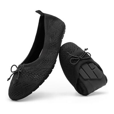 DREAM PAIRS Ballerines Femme Légères Chaussures Plates pour Femmes Confortable Respirant Pliable,Size 40.5,Noir,DWUMFA2502 - Publicité DREAM PAIRS Ballerines Femme Légères Chaussures Plates pour Femmes Confortable Respirant Pliable,Size 40.5,Noir,DWUMFA2502 - Publicité
