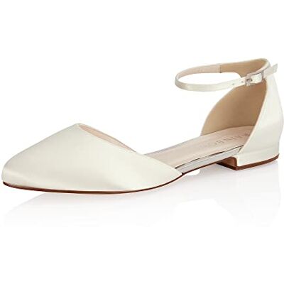 Rainbow Club Dames Khloe Escarpins, Ivory Creme GR. 38 (UK 5) - Publicité Rainbow Club Dames Khloe Escarpins, Ivory Creme GR. 38 (UK 5) - Publicité