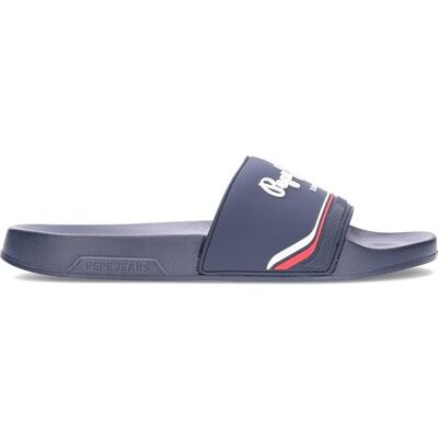 Pepe Jeans Chaussures Slider Origin M pour homme, Bleu marine, 42 EU - Publicité Pepe Jeans Chaussures Slider Origin M pour homme, Bleu marine, 42 EU - Publicité