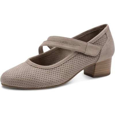 Jana Escarpins Femme à Bride Petit Talon Vegan, Stone, 41 EU - Publicité Jana Escarpins Femme à Bride Petit Talon Vegan, Stone, 41 EU - Publicité