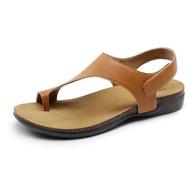 DREAM PAIRS Sandales plates d'été pour femme, peau, 39 EU - Publicité DREAM PAIRS Sandales plates d'été pour femme, peau, 39 EU - Publicité