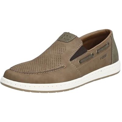 Rieker Homme 18266 Mocassin, Marron, 44 EU - Publicité Rieker Homme 18266 Mocassin, Marron, 44 EU - Publicité