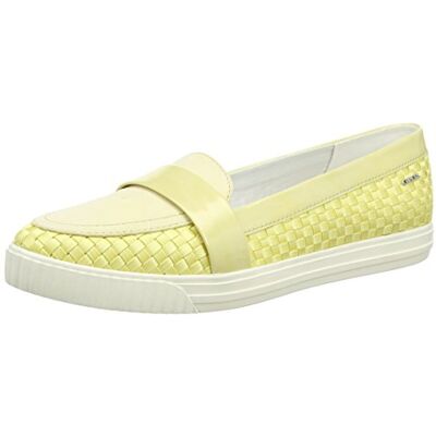 Geox Mocassins D Amalthia C pour Femme, Jaune Clair, 41 EU - Publicité Geox Mocassins D Amalthia C pour Femme, Jaune Clair, 41 EU - Publicité