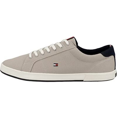 Tommy Hilfiger Baskets Homme Vulcanisées Iconic Long Lace Chaussures, Beige (Stone), 44 EU - Publicité Tommy Hilfiger Baskets Homme Vulcanisées Iconic Long Lace Chaussures, Beige (Stone), 44 EU - Publicité
