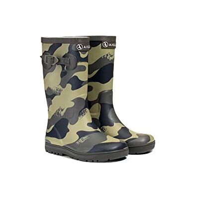 Aigle Woody-Pop PT 2, Botte de Pluie Garçon Unisex Kinder, Camou Kaki, 21 EU - Publicité Aigle Woody-Pop PT 2, Botte de Pluie Garçon Unisex Kinder, Camou Kaki, 21 EU - Publicité