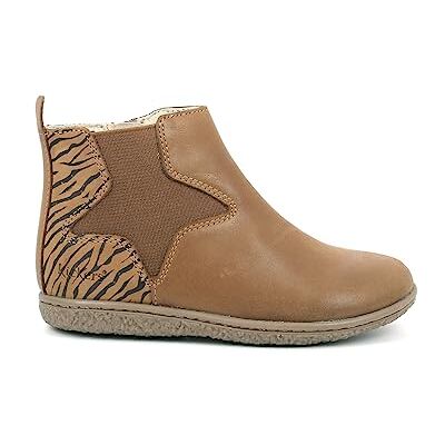 Kickers Vermillon, Boots Fille, Camel, 25 - Publicité Kickers Vermillon, Boots Fille, Camel, 25 - Publicité