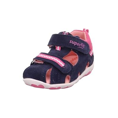Superfit Sandales Fanni pour fille, Bleu et rose 8000, 18 EU - Publicité Superfit Sandales Fanni pour fille, Bleu et rose 8000, 18 EU - Publicité