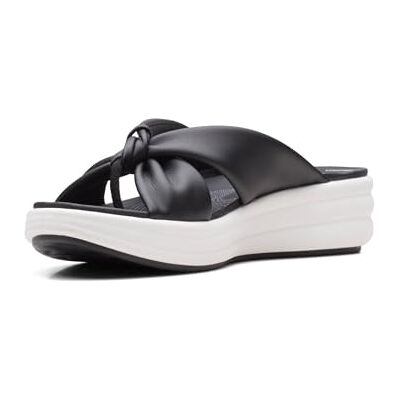 Clarks Femme Drift Ave Tongs, Noir, 37 EU Étroit - Publicité Clarks Femme Drift Ave Tongs, Noir, 37 EU Étroit - Publicité