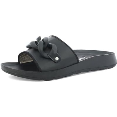 inblu Sandales de Plage pour Femme Blanches avec Bandeau et Maxi chaîne Changeante colorée, 35/41 Glissante, Noir, 37 EU - Publicité inblu Sandales de Plage pour Femme Blanches avec Bandeau et Maxi chaîne Changeante colorée, 35/41 Glissante, Noir, 37 EU - Publicité