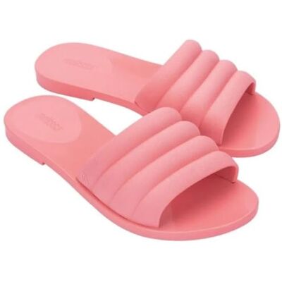 melissa Women's Bless Slide Flat Sandal, rose, 39 EU - Publicité melissa Women's Bless Slide Flat Sandal, rose, 39 EU - Publicité