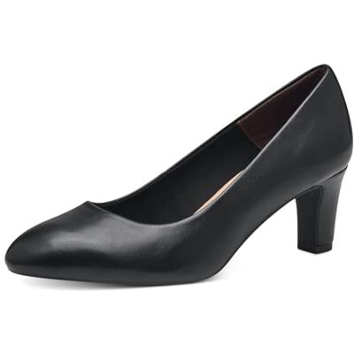Tamaris Escarpins à Talon Bloc pour Femme, Noir Mat, 43 EU - Publicité Tamaris Escarpins à Talon Bloc pour Femme, Noir Mat, 43 EU - Publicité