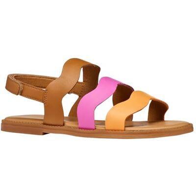 Geox J Sandal Karly Girl, Cognac Fuchsia, 34 EU - Publicité Geox J Sandal Karly Girl, Cognac Fuchsia, 34 EU - Publicité