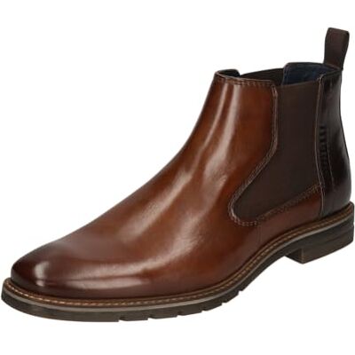 bugatti Bottes pour homme, doublure froide, 311-A9E34, cognac/marron foncé, taille 44, Cognac Dark Brown, 44 EU - Publicité bugatti Bottes pour homme, doublure froide, 311-A9E34, cognac/marron foncé, taille 44, Cognac Dark Brown, 44 EU - Publicité