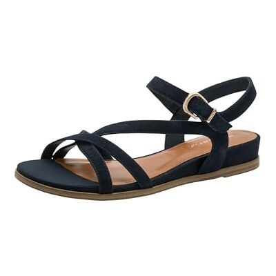 Tamaris sandale femme cuir plate bleu 39 EU - Publicité Tamaris sandale femme cuir plate bleu 39 EU - Publicité