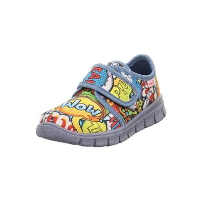 Superfit Bobby Chaussons Bleu/Multicolore 8000 37 EU Large, Bleu multicolore 8000, 37 EU Large - Publicité Superfit Bobby Chaussons Bleu/Multicolore 8000 37 EU Large, Bleu multicolore 8000, 37 EU Large - Publicité