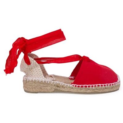 Pisamonas Espadrilles pour Femme Et Enfant en Couleur Unie Taille 41 Couleur Rouge - Publicité Pisamonas Espadrilles pour Femme Et Enfant en Couleur Unie Taille 41 Couleur Rouge - Publicité