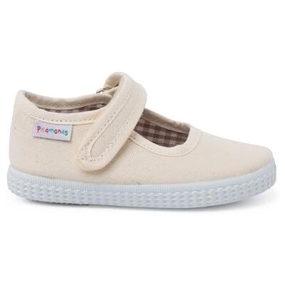 Pisamonas Chaussures Babies Fille À Scratch Style Basket Taille 28 Couleur Écru - Publicité Pisamonas Chaussures Babies Fille À Scratch Style Basket Taille 28 Couleur Écru - Publicité
